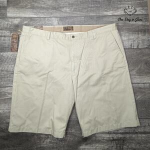 Blue Pronto Uomo Flat Front Shorts Size 44